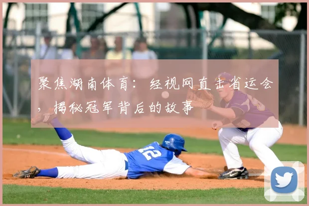 聚焦湖南体育:经视网直击省运会,揭秘冠军背后的故事